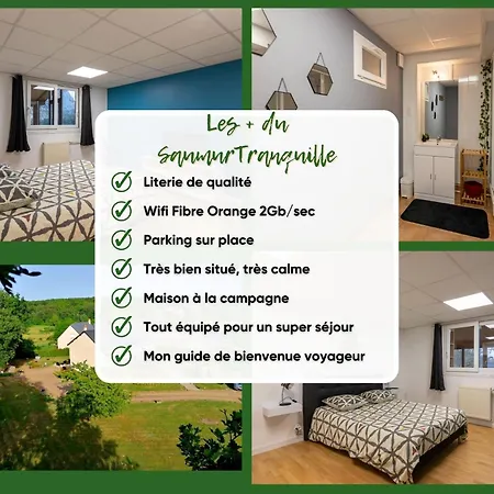 아파트 Lesaumurtranquille - Le Poitrineau